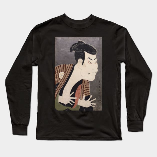 Japanese Art Print: Kabuki Actor Otani Oniji III as Yakko Edobei Long Sleeve T-Shirt by topower